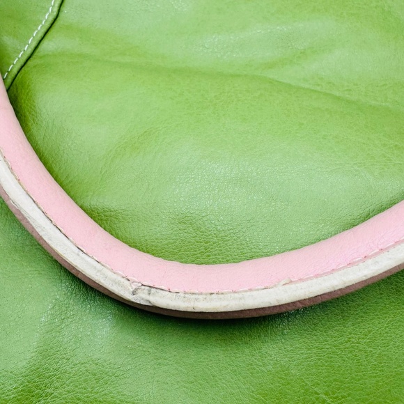 Green And Pink Shoulder Bag - Picture 3 of 7